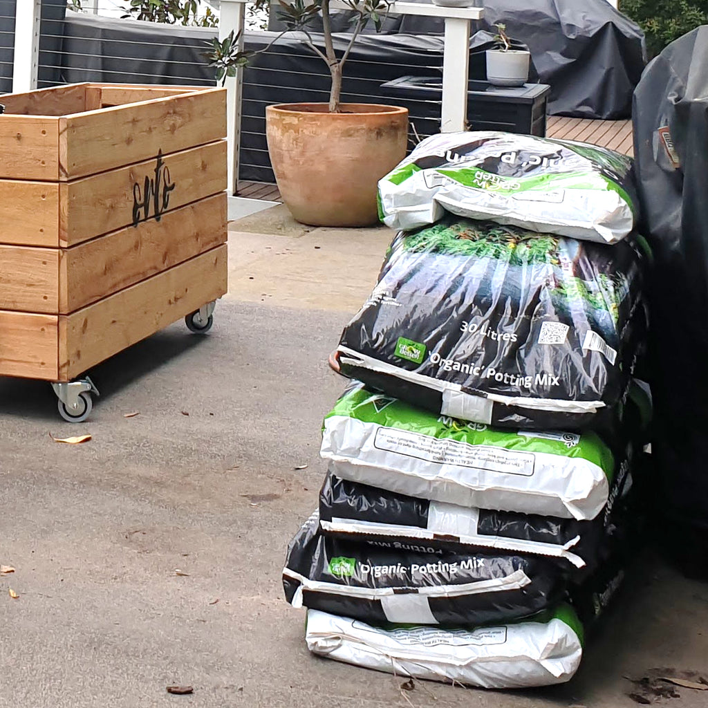 Organic Potting Mix Delivered