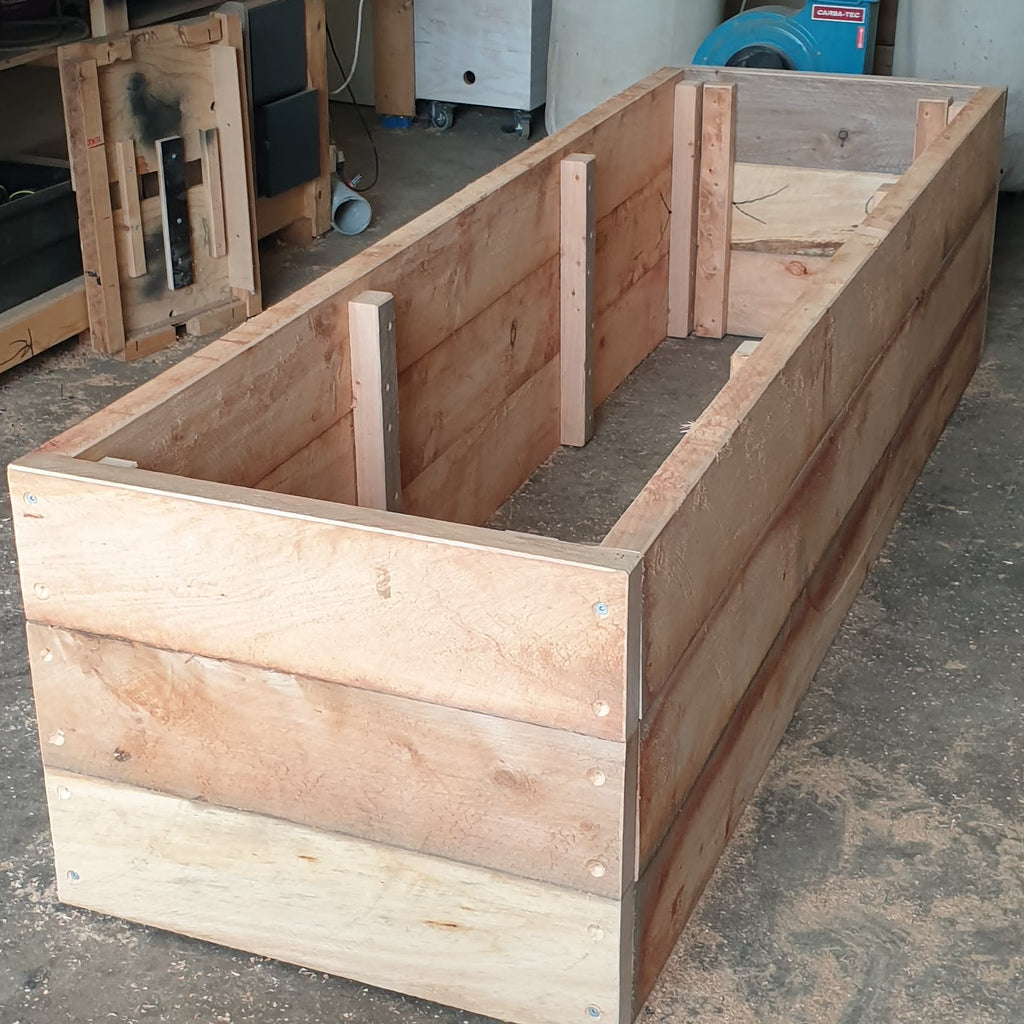 Raised Wicking Bed 1.0 x 1.0m x 0.6m High